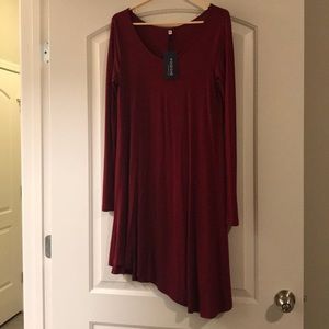 NWT Asymmetrical Hem Dress